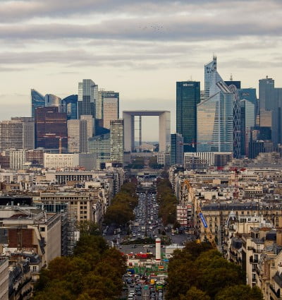 Distrito financiero de La Defense en París