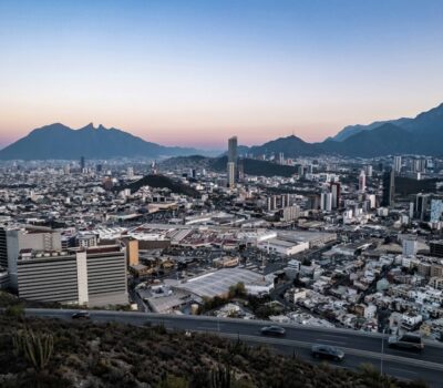 A view of the city of Monterrey.
