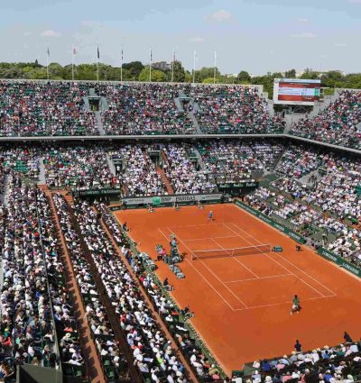 tennis court at roland garros