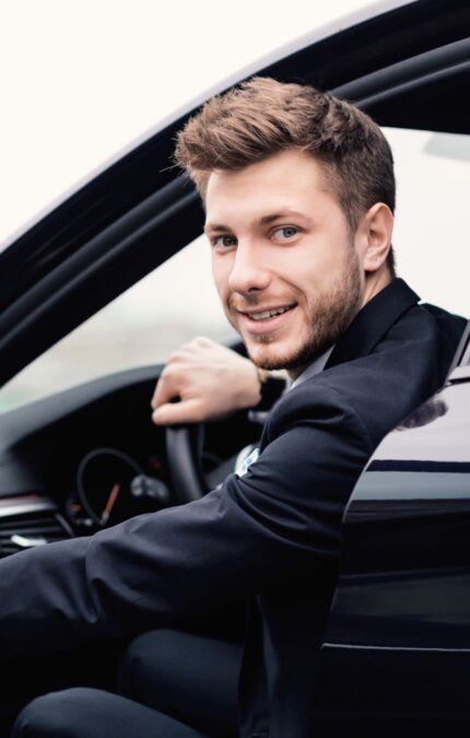 Gen Z male cauffeur